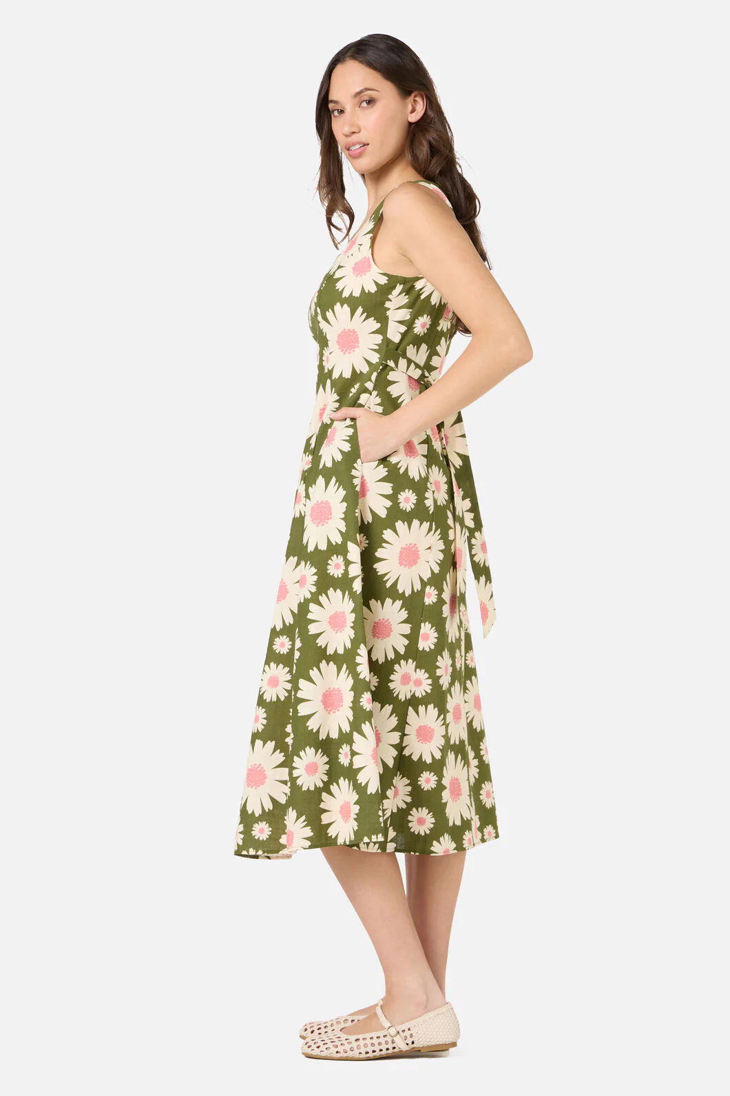 60'S Daisy Midi Dress - Image 4