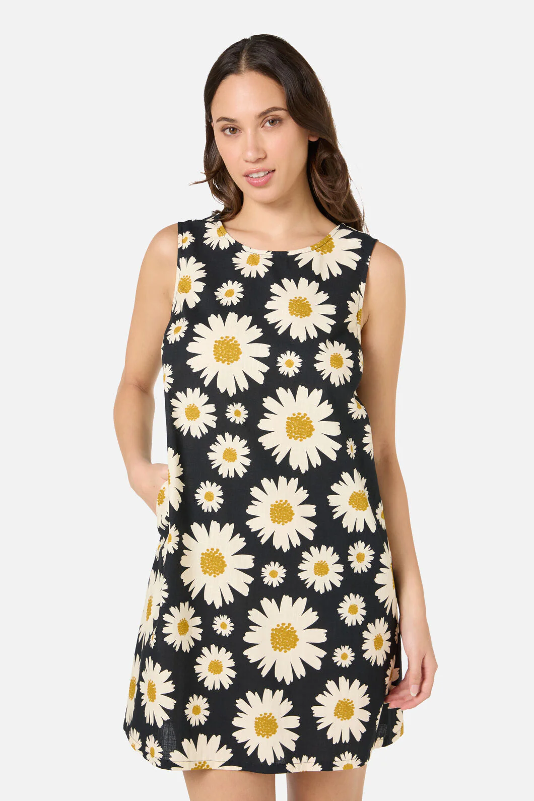60'S Daisy Mini Dress - Image 3