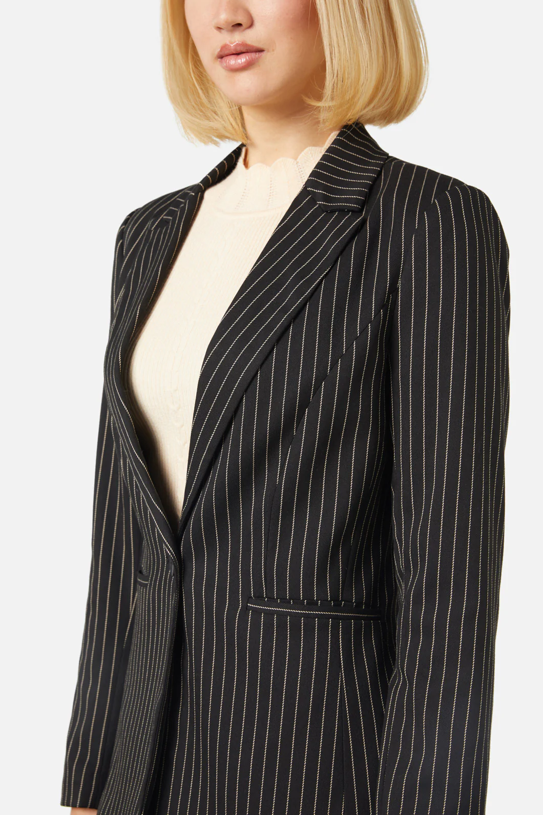 Abigail Pinstripe Jacket - Image 5