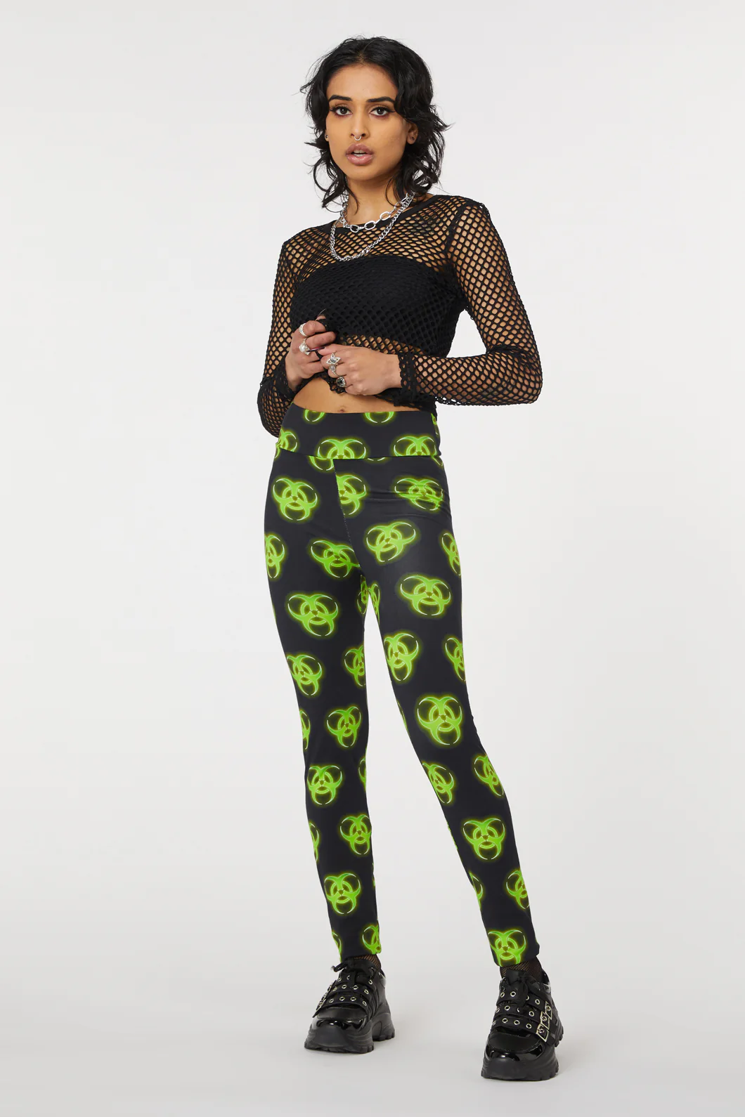 Biohazard Print Legging - Image 6