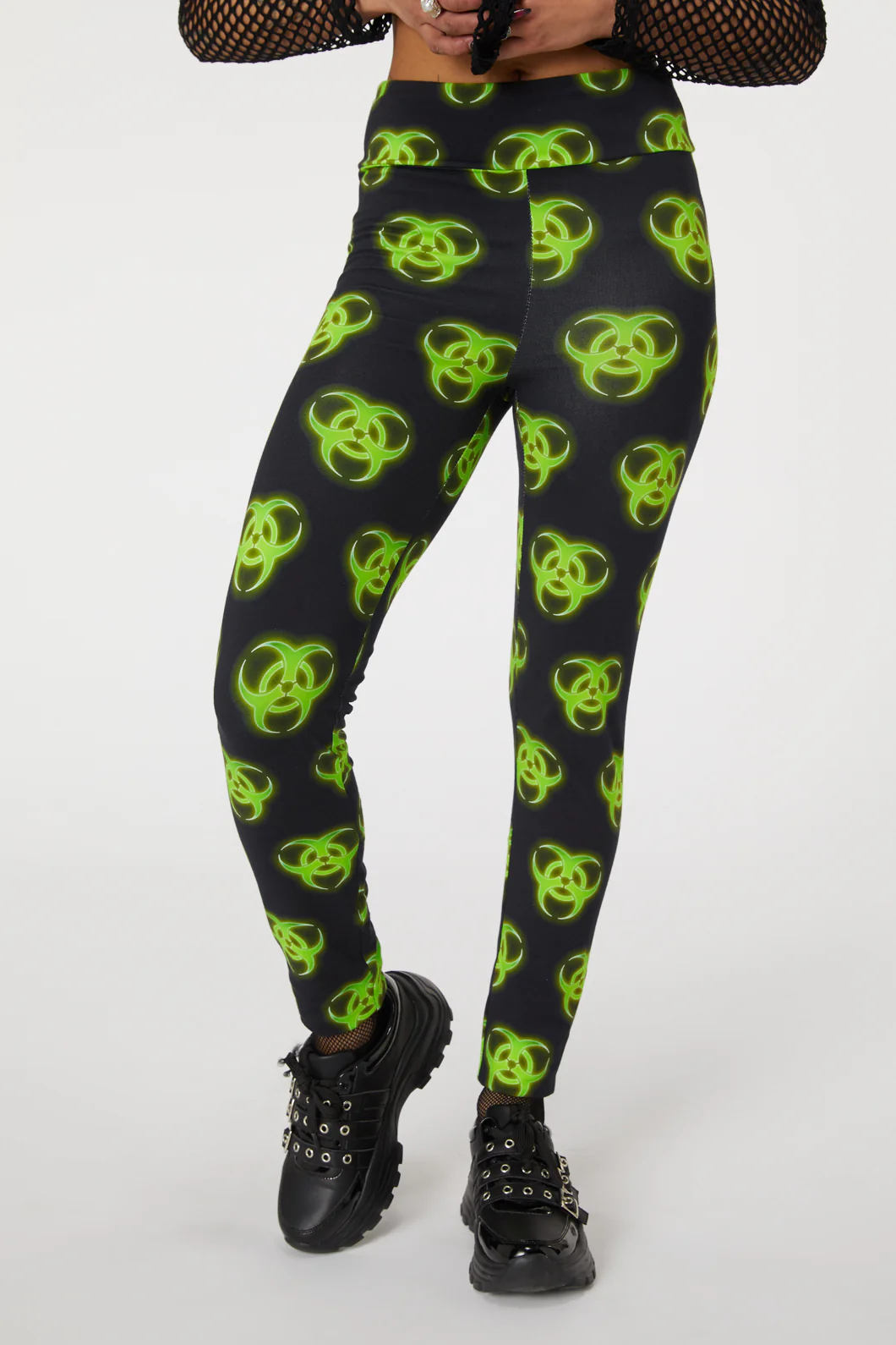 Biohazard Print Legging - Image 7