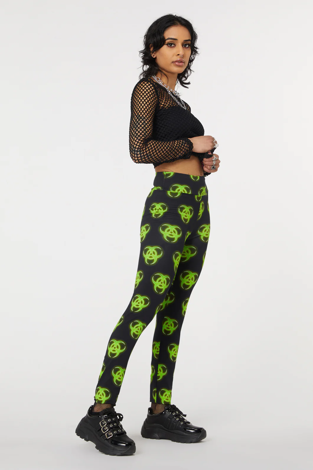 Biohazard Print Legging - Image 8