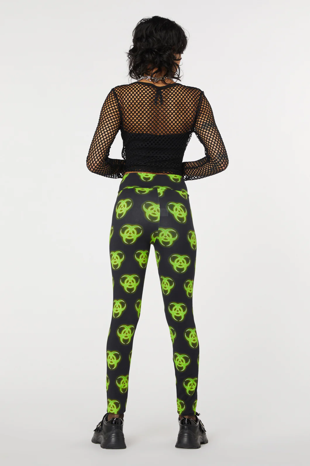 Biohazard Print Legging - Image 9