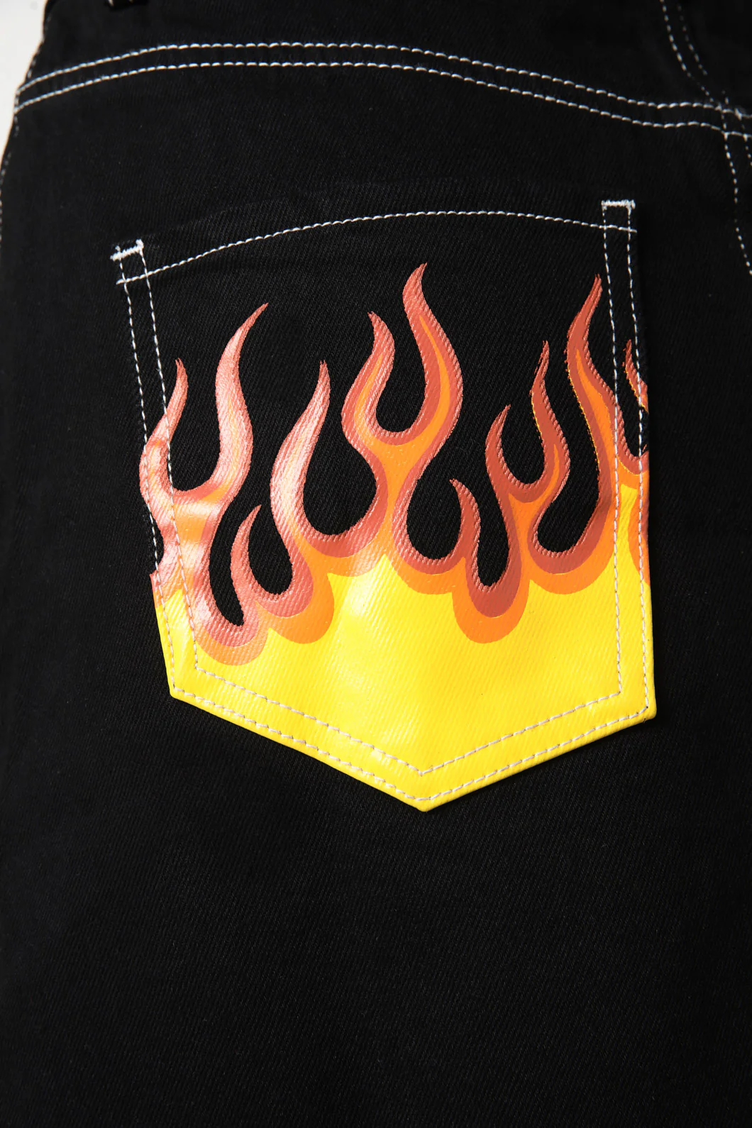 Burn Baby Denim Mini Skirt - Image 9