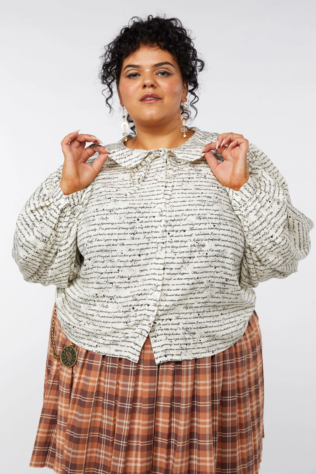 Curve Read It Again Blouse - Image 8