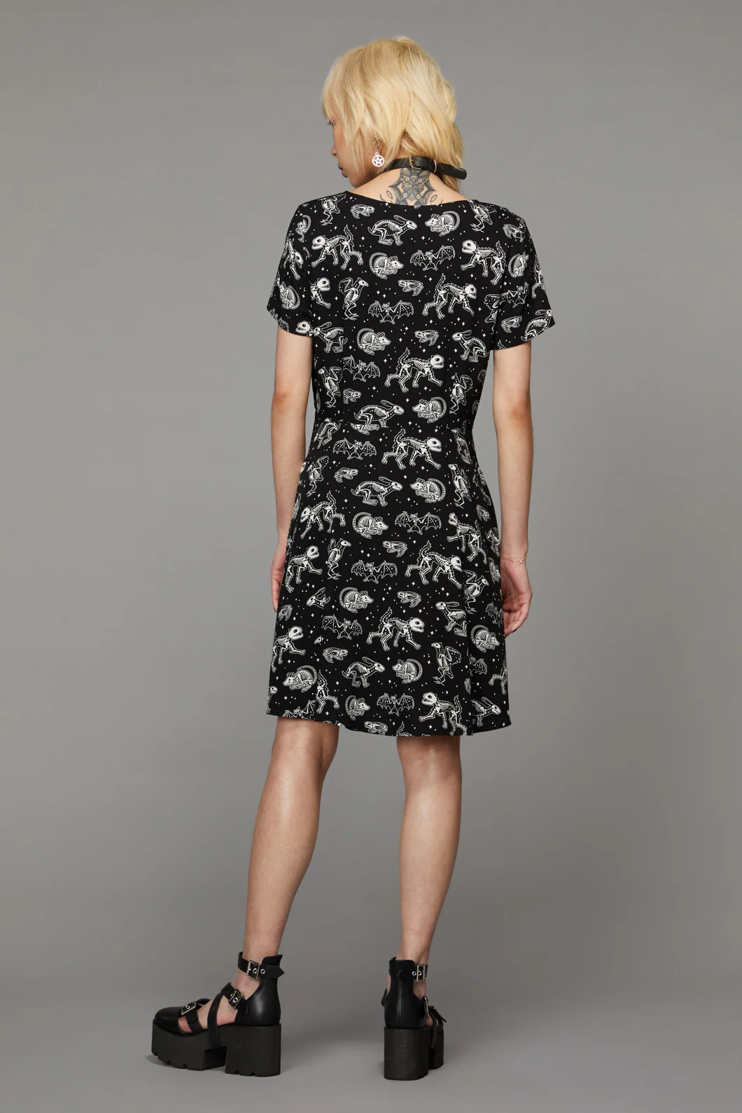Cute To The Bone Dress - Image 4