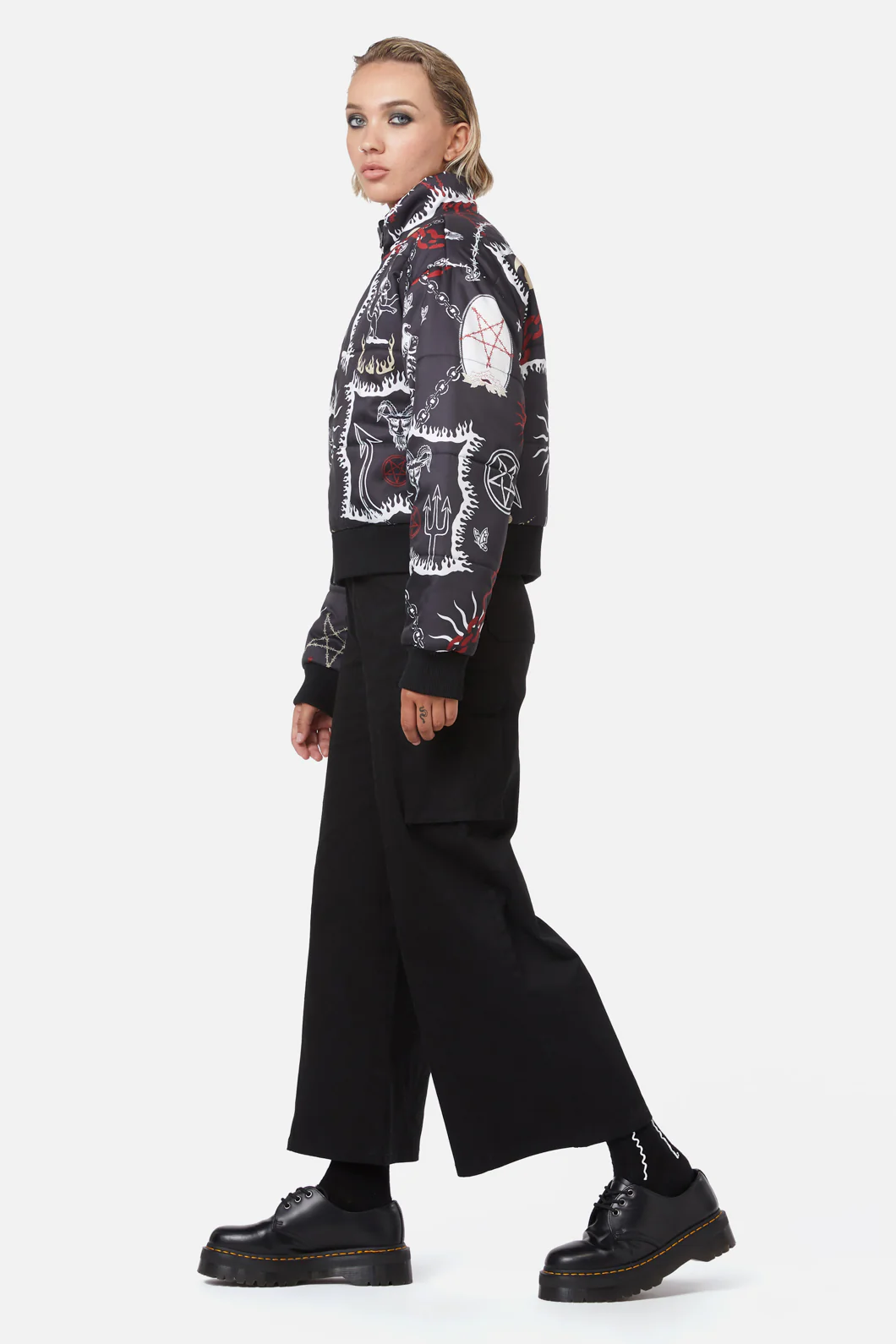 Dark Tarot Puffer Jacket - Image 4