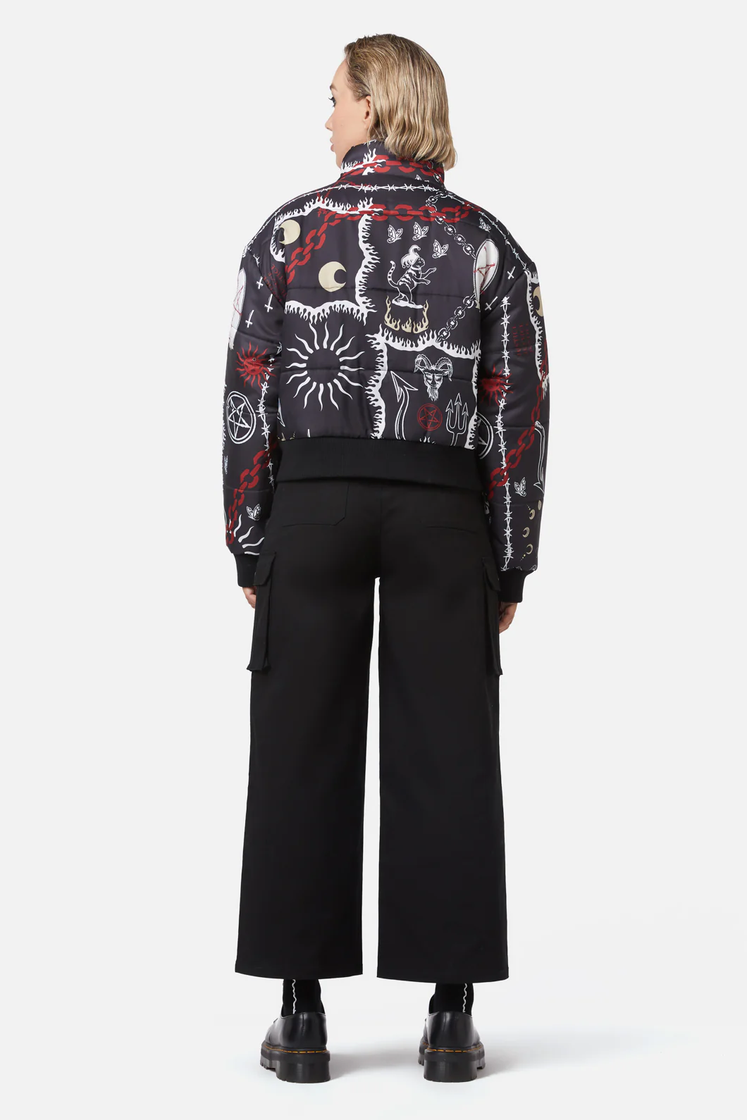 Dark Tarot Puffer Jacket - Image 5