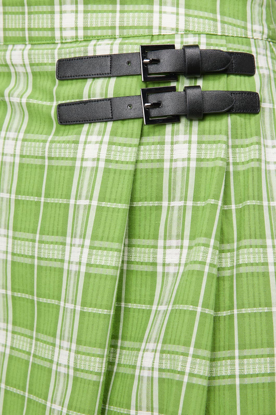 Dazed Tartan Pleat Pinny - Image 10