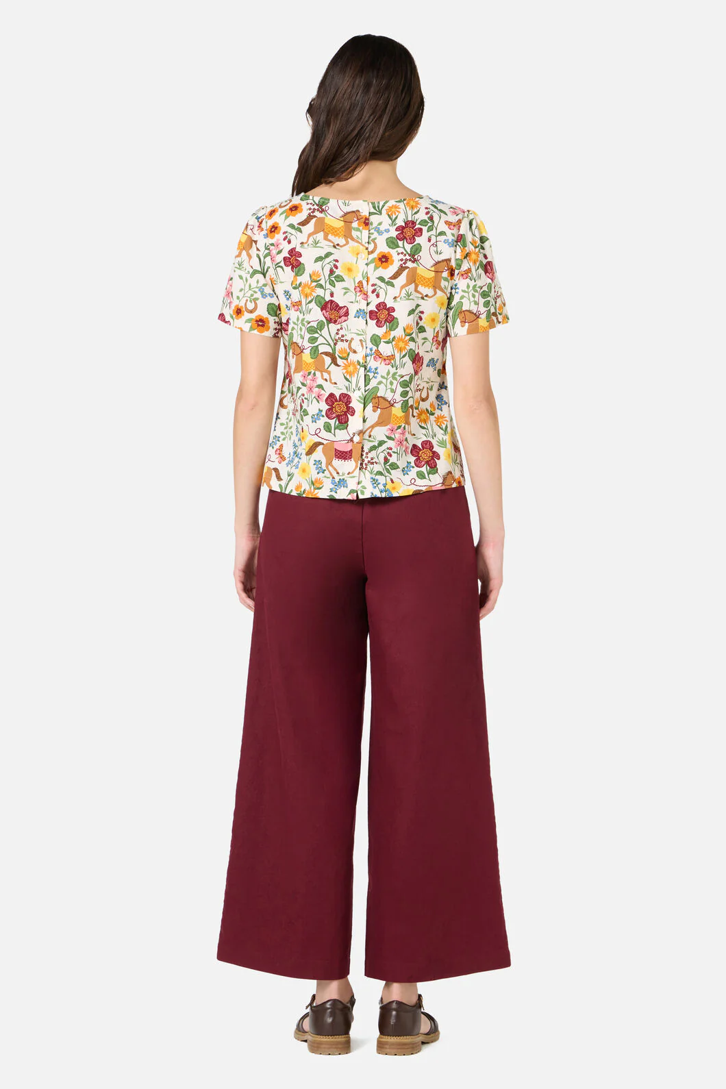 Fancy Horses Short Sleeve Top - Image 4