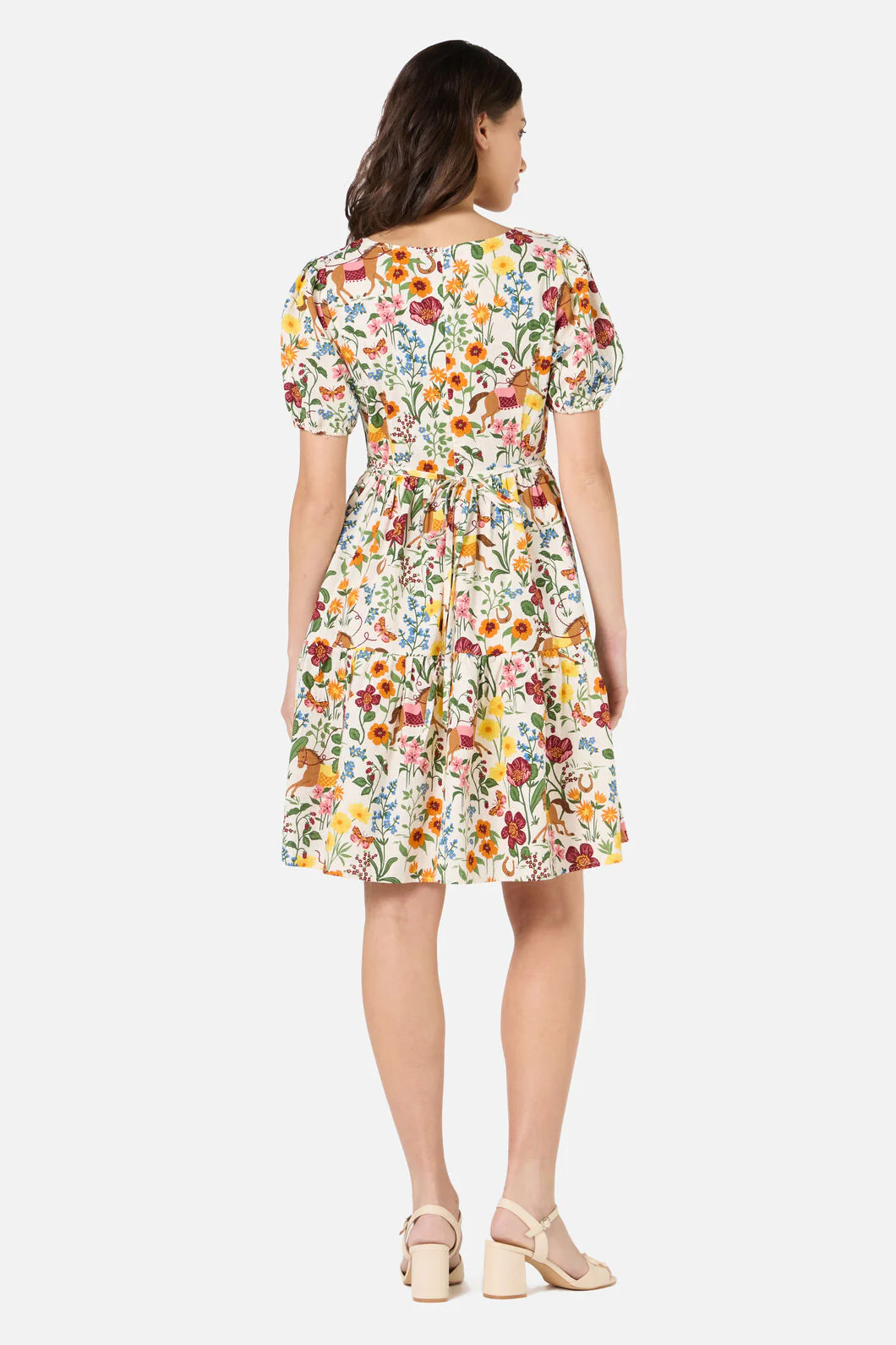 Fancy Horses Tiered Mini Dress - Image 6