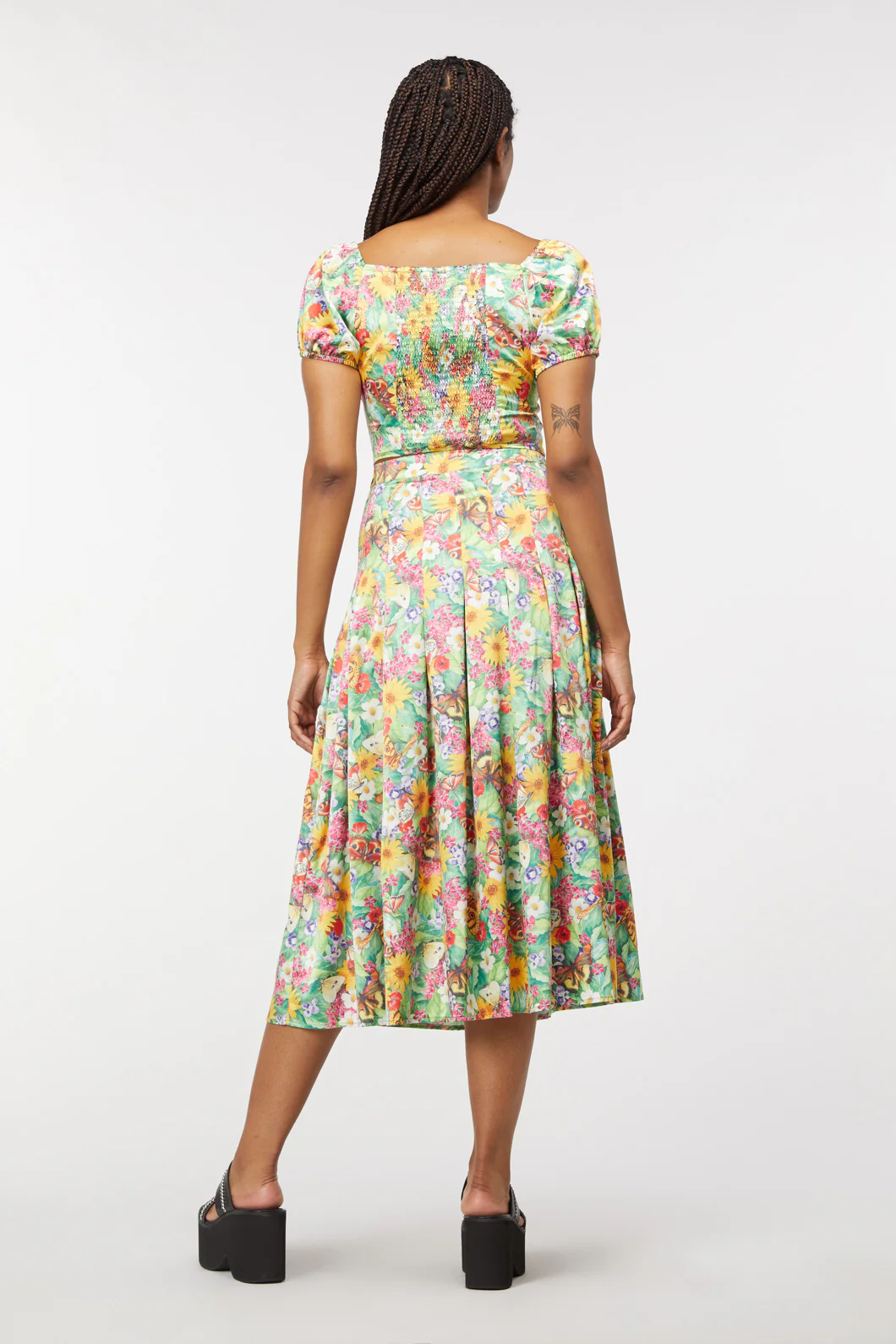 Glade Satin Midi Skirt - Image 10