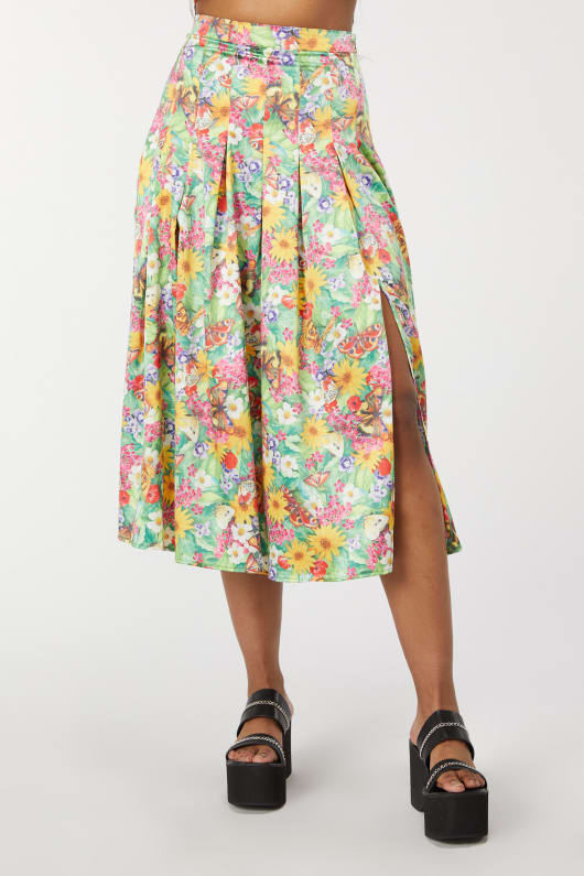 Glade Satin Midi Skirt - Image 7