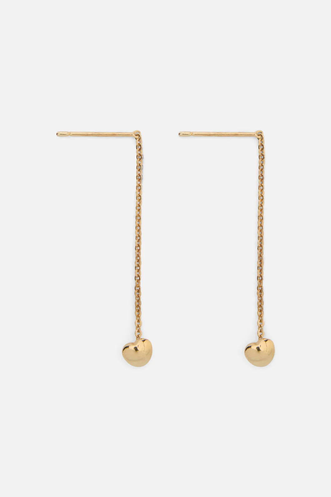 Heart Drop Earrings - Image 3