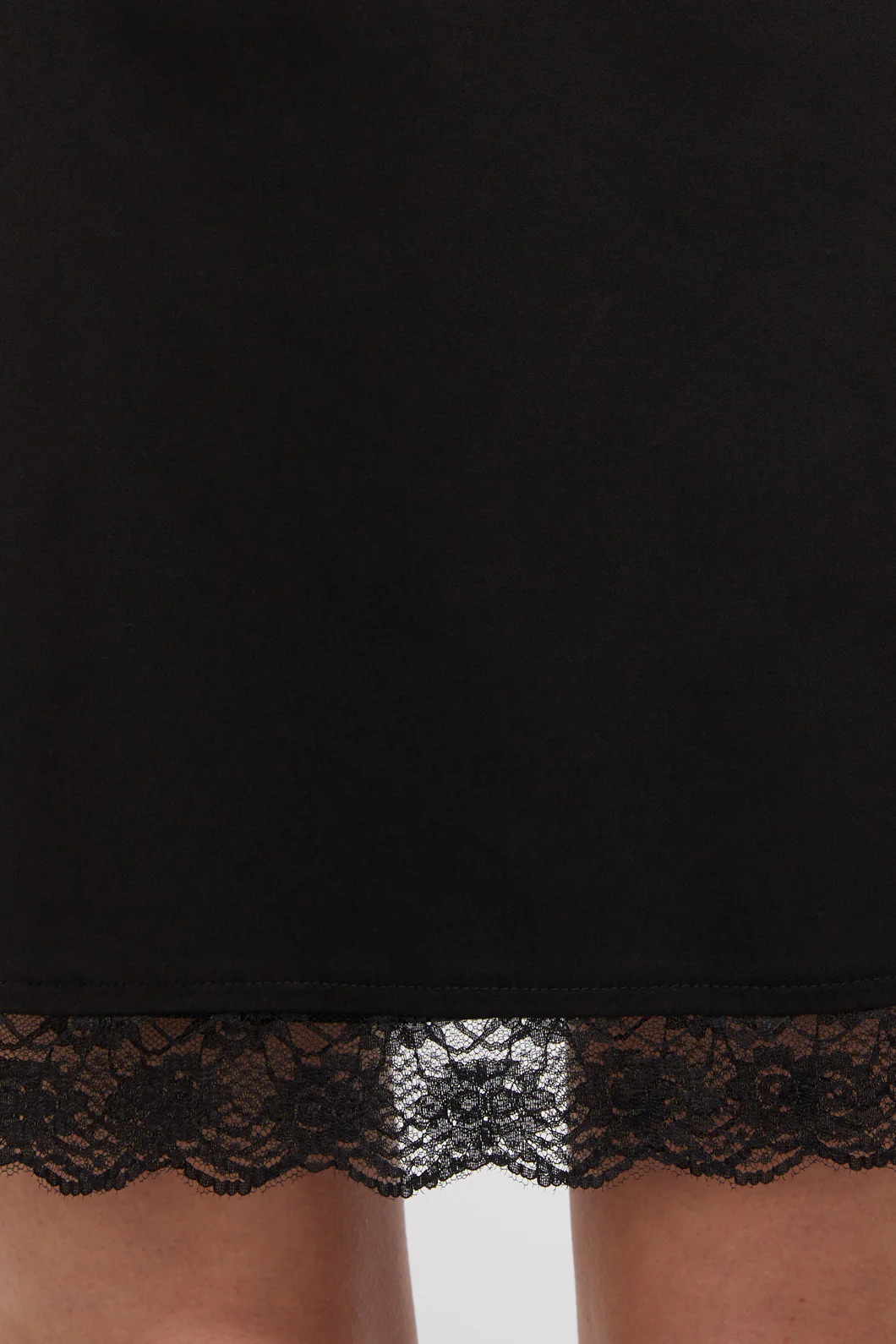Lace Trim Goth Skirt - Image 5