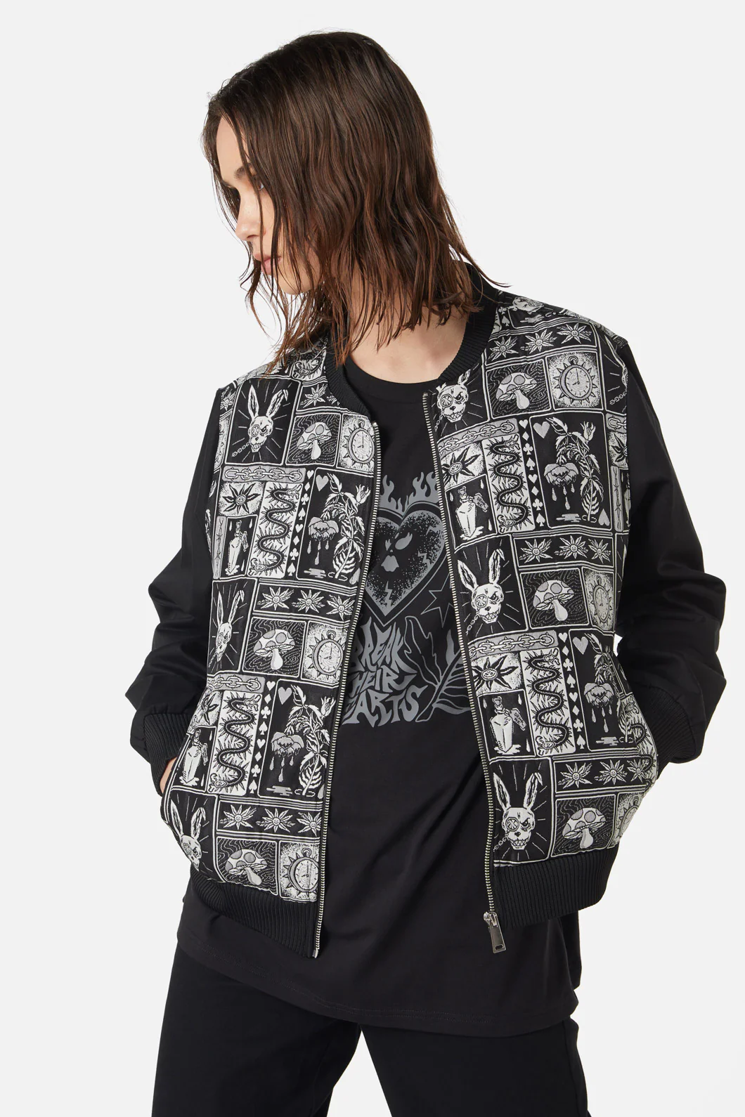 No Way Out Bomber Jacket - Image 6