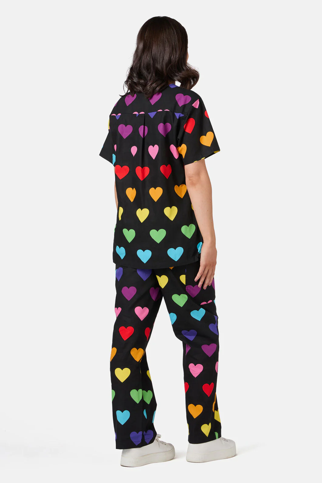 Rainbow Hearts Scrub Set - Image 7