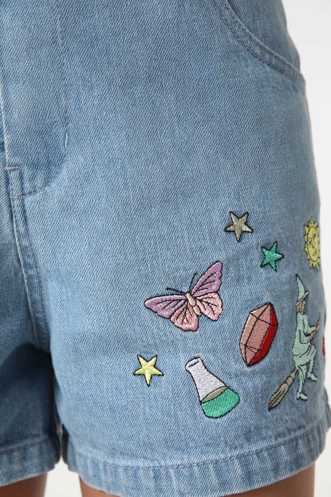 Scrapbook Denim Short - Image 7