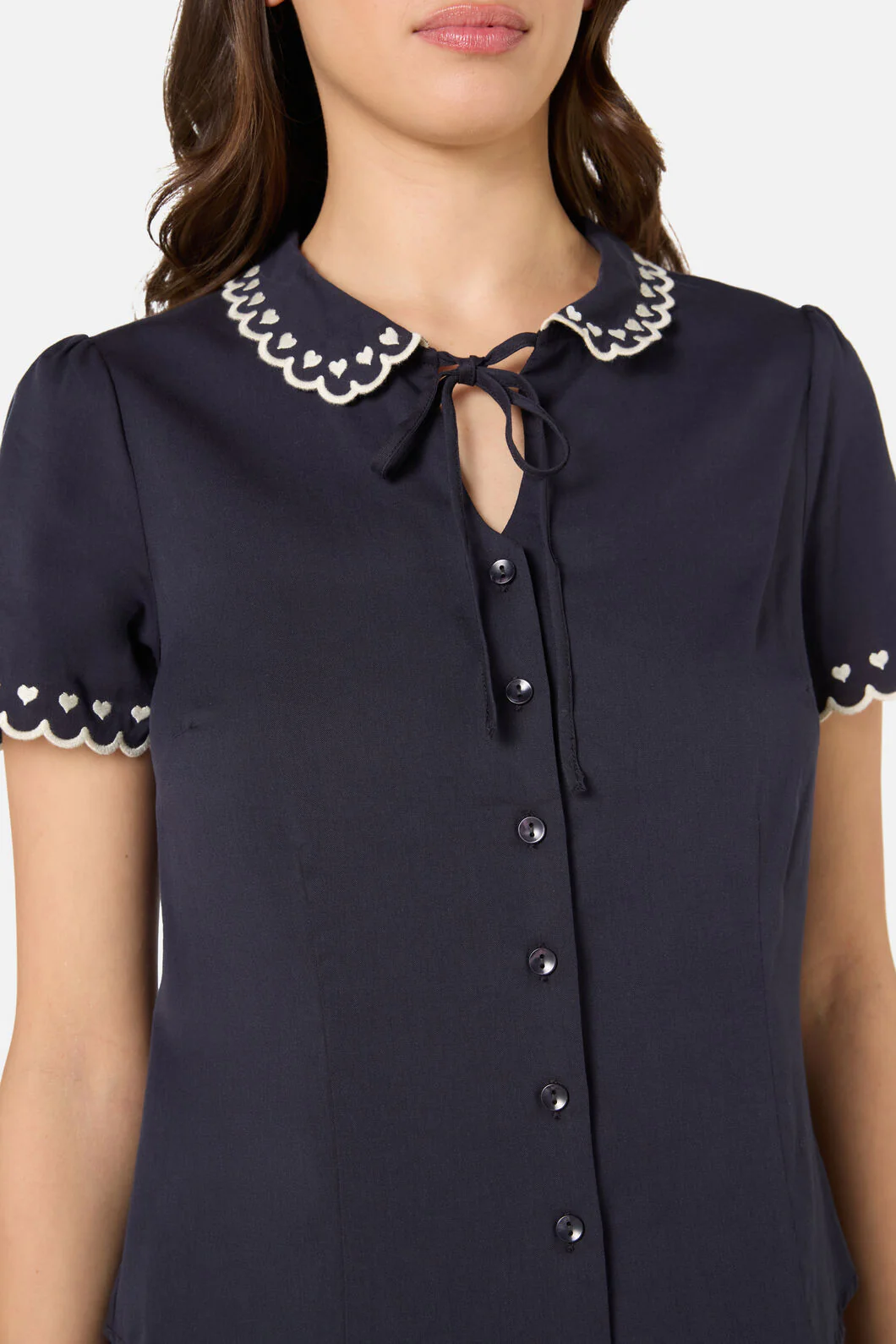Sweet Heart Emb Blouse - Image 6