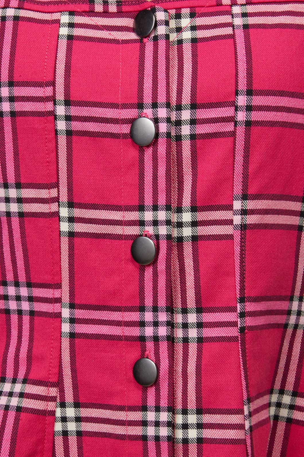 Tartan Button Up Pinafore - Image 5
