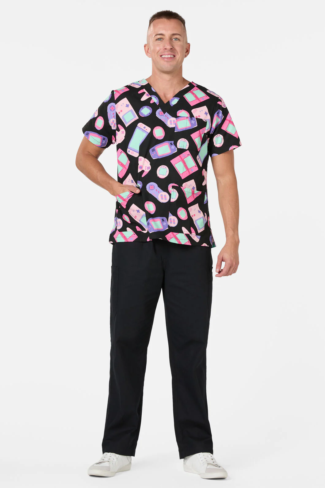 Tech Head Top & Pant Scrub Set - Image 6